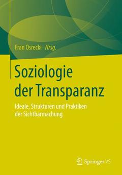 Couverture de l’ouvrage Der Transparenz-Imperativ