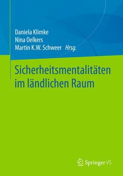 Couverture de l’ouvrage Sicherheitsmentalitäten im ländlichen Raum
