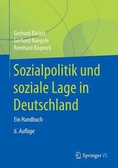 Couverture de l’ouvrage Sozialpolitik und soziale Lage in Deutschland