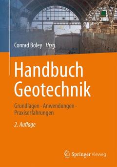 Couverture de l’ouvrage Handbuch Geotechnik