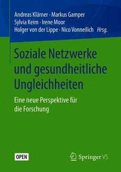 Couverture de l’ouvrage Soziale Netzwerke und gesundheitliche Ungleichheiten
