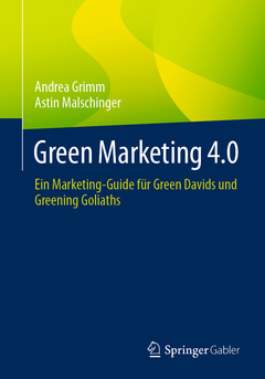 Couverture de l’ouvrage Green Marketing 4.0
