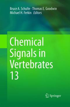 Couverture de l’ouvrage Chemical Signals in Vertebrates 13