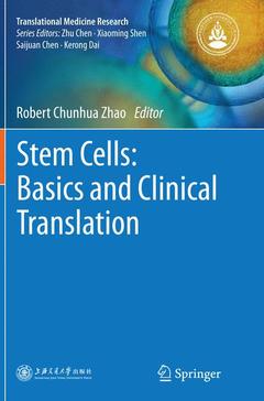 Couverture de l’ouvrage Stem Cells: Basics and Clinical Translation