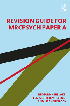 Couverture de l’ouvrage Revision Guide for MRCPsych Paper A