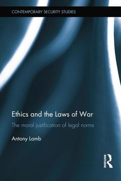 Couverture de l’ouvrage Ethics and the Laws of War