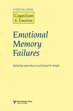 Cover of the book Emotional Memory Failures