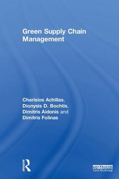 Couverture de l’ouvrage Green Supply Chain Management