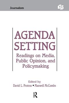 Couverture de l’ouvrage Agenda Setting