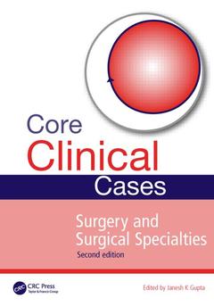 Cover of the book Core Clinical Cases in Surgery and Surgical Specialties