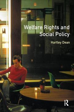 Couverture de l’ouvrage Welfare Rights and Social Policy