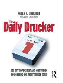 Couverture de l’ouvrage The Daily Drucker