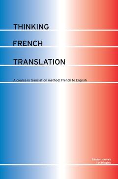 Couverture de l’ouvrage Thinking French Translation