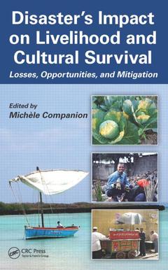 Couverture de l’ouvrage Disaster's Impact on Livelihood and Cultural Survival