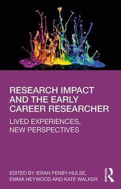 Couverture de l’ouvrage Research Impact and the Early Career Researcher