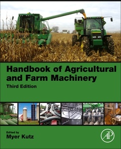 Couverture de l’ouvrage Handbook of Farm, Dairy and Food Machinery Engineering