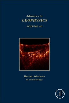 Couverture de l’ouvrage Advances in Geophysics