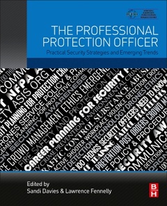 Couverture de l’ouvrage The Professional Protection Officer