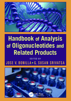 Couverture de l’ouvrage Handbook of Analysis of Oligonucleotides and Related Products