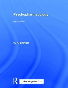 Couverture de l’ouvrage Psychopharmacology