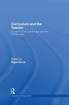 Couverture de l’ouvrage Curriculum and the Teacher