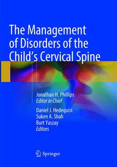 Couverture de l’ouvrage The Management of Disorders of the Child’s Cervical Spine