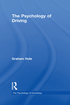 Couverture de l’ouvrage Psychology of Driving