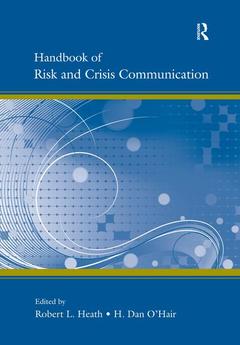 Cover of the book Handbook of Risk and Crisis Communication