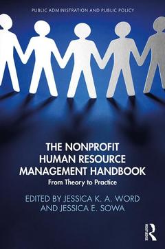 Couverture de l’ouvrage The Nonprofit Human Resource Management Handbook