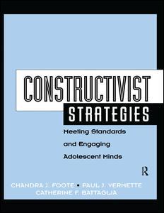 Couverture de l’ouvrage Constructivist Strategies