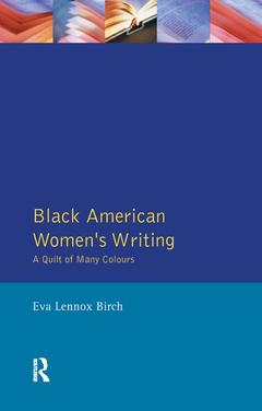 Couverture de l’ouvrage Black American Women's Writings