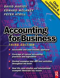 Couverture de l’ouvrage Accounting for Business