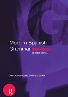 Couverture de l’ouvrage Modern Spanish Grammar Workbook