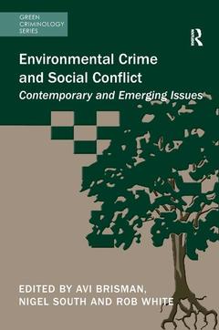 Couverture de l’ouvrage Environmental Crime and Social Conflict