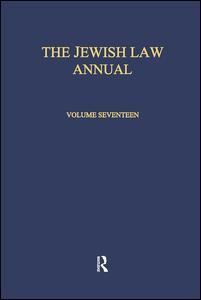 Cover of the book The Jewish Law Annual Volume 17