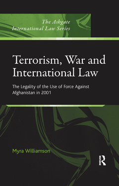Couverture de l’ouvrage Terrorism, War and International Law