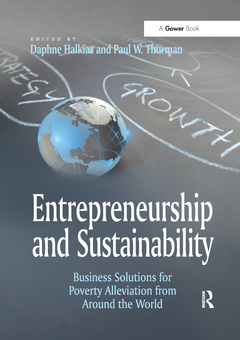 Couverture de l’ouvrage Entrepreneurship and Sustainability