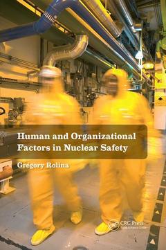 Couverture de l’ouvrage Human and Organizational Factors in Nuclear Safety
