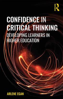 Couverture de l’ouvrage Confidence in Critical Thinking