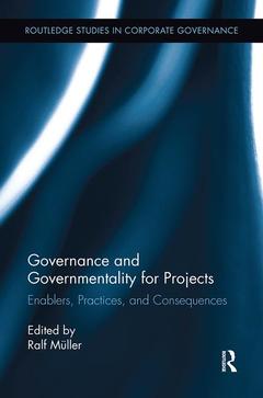 Couverture de l’ouvrage Governance and Governmentality for Projects