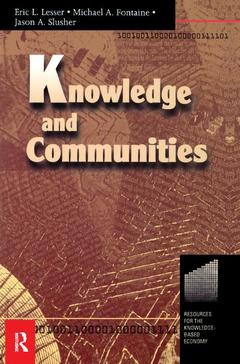Couverture de l’ouvrage Knowledge and Communities