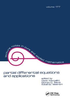 Couverture de l’ouvrage partial differential equations and applications