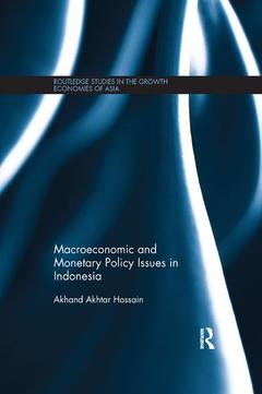 Couverture de l’ouvrage Macroeconomic and Monetary Policy Issues in Indonesia