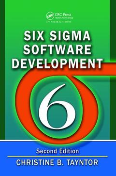 Couverture de l’ouvrage Six Sigma Software Development