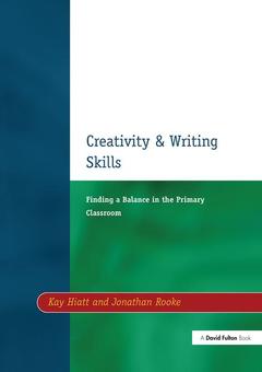 Couverture de l’ouvrage Creativity and Writing Skills