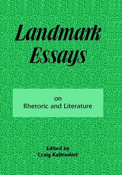 Cover of the book Landmark Essays on Rhetoric and Literature