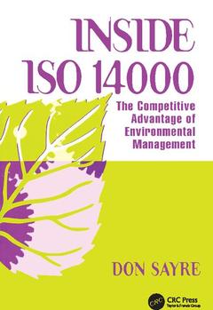 Couverture de l’ouvrage INSDE ISO 14000