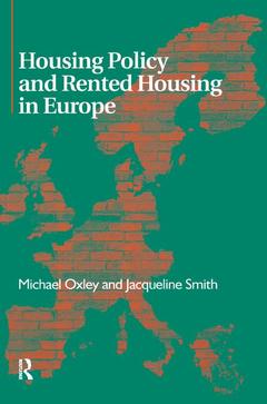 Couverture de l’ouvrage Housing Policy and Rented Housing in Europe