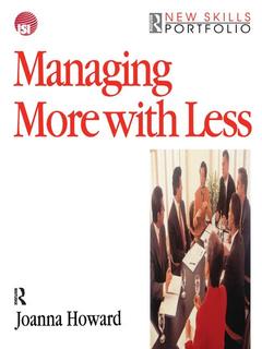 Couverture de l’ouvrage Managing More with Less