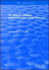 Couverture de l’ouvrage An Atlas for Staging Mammalian and Chick Embryos